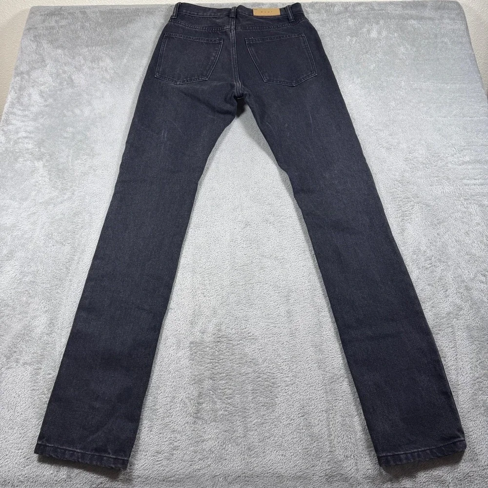 Mnml‎ Jeans Mens 28x32 Black D184 Skeleton Denim Skinny Bones Graphic NWT